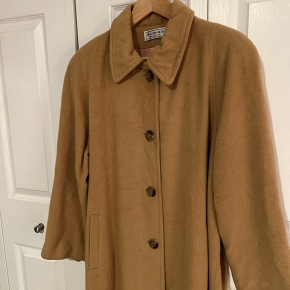 Vintage Dumas Full Length 100% Camel Coat - Picture 2 of 11